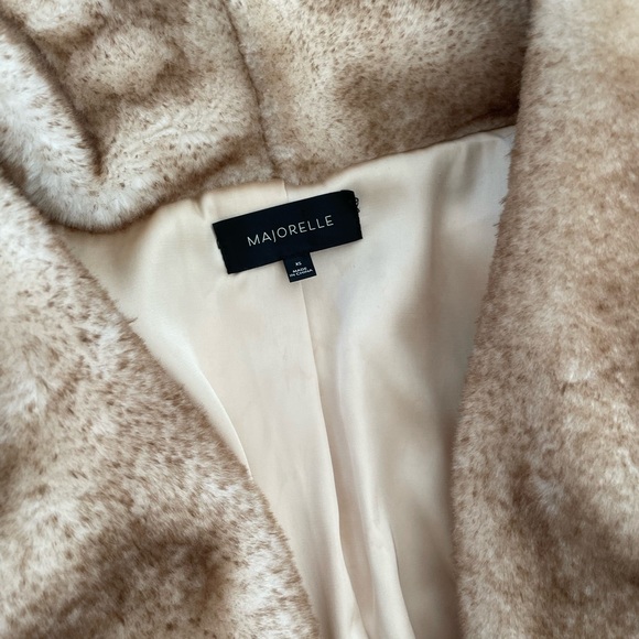 Majorelle Brinley faux fur coat - Picture 6 of 8